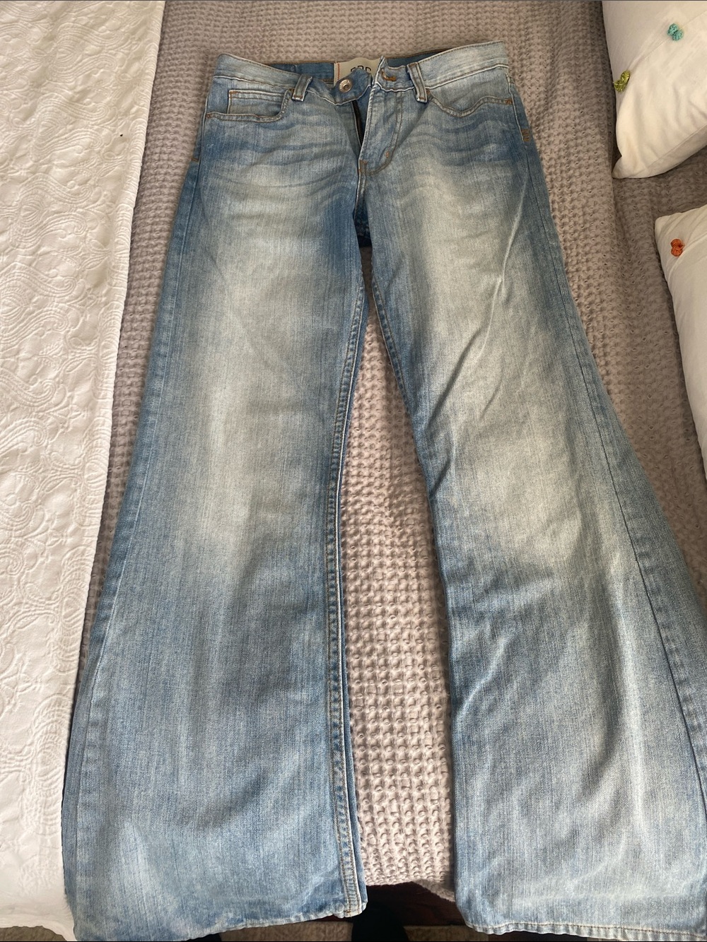 Urban Outfitters Light Blue Flare Jeans